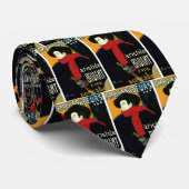 Vintage Jugendstil-Botschafter, Toulouse Lautrec Krawatte (Gerollt)