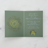 Vintage Jugendstil-Bridal-Dusche Einladung (Innenseite)