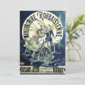 Vintage Jugendstil-Fairies, Fahrrad Pierrot Moon (Stehend Vorderseite)