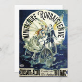 Vintage Jugendstil-Fairies, Fahrrad Pierrot Moon (Vorne/Hinten)