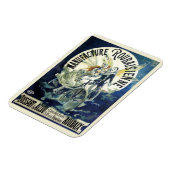 Vintage Jugendstil-Fairies, Fahrrad Pierrot Moon Magnet (Linke Seite)