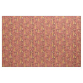 Vintage Jugendstil-Fasane und Foxhandmuster Stoff (Fat Quarter (45,7 x 55,9 cm))