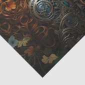 Vintage Jugendstil-Floral Goddess Viktorianischer  Seidenpapier (Detail)