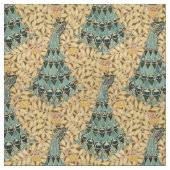 Vintage Jugendstil-Friedhöfe im Baummuster Stoff (Muster)