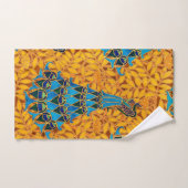 Vintage Jugendstil-Friedhöfe und Baum Badhandtuch Set (Handtuch)