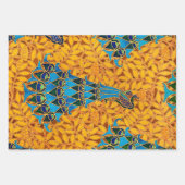 Vintage Jugendstil-Friedhöfe und Baum Geschenkpapier Set (Vorderseite 2)