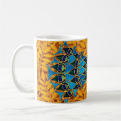 Vintage Jugendstil-Friedhöfe und Baum Kaffeetasse (Links)
