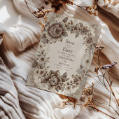 Vintage Jugendstil-Hochzeit Save The Date