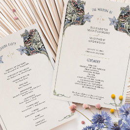 Vintage Jugendstil-Hochzeitskarte Einladung