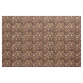 Vintage Jugendstil-Imitat Leather Blumenmuster Stoff (Fat Quarter (45,7 x 55,9 cm))
