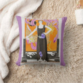 Vintage Jugendstil Kissen (Decke)