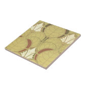 Vintage Jugendstil-Kunst Fliese (Seite)
