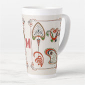 Vintage Jugendstil-Kunst von Mucha, Monogramm, Bri Milchtasse (Rechte Ecke)