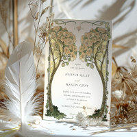 Vintage Jugendstil-Liebe