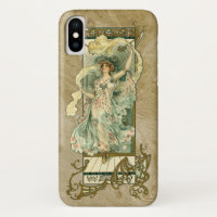 Vintage Jugendstil Maiden