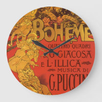 Vintage Jugendstil-Musik, La Boheme Opera, 1896