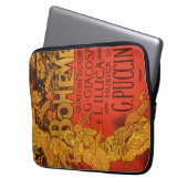 Vintage Jugendstil-Musik, La Boheme Opera, 1896 Laptopschutzhülle (Vorderseite Links)