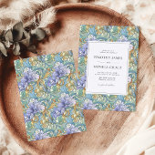 Vintage Jugendstil-Pastel-Hochzeit Einladung