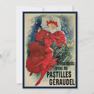 Vintage Jugendstil-Pastilles Geraudel Husten Tropf