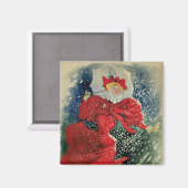 Vintage Jugendstil-Pastilles Geraudel Husten Tropf Magnet (Vorderseite/Rückseite)