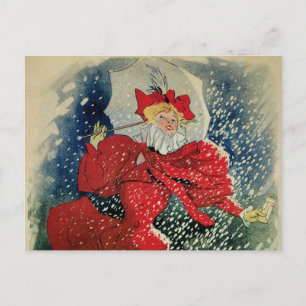 Vintage Jugendstil-Pastilles Geraudel Husten Tropf Postkarte