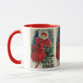 Vintage Jugendstil-Pastilles Geraudel Husten Tropf Tasse (Links)