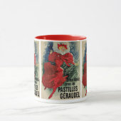 Vintage Jugendstil-Pastilles Geraudel Husten Tropf Tasse (Zentrum)