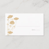 Vintage Jugendstil-Platzkarte Platzkarte (Vorderseite)