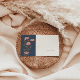 Vintage Jugendstil-Platzkarte Platzkarte