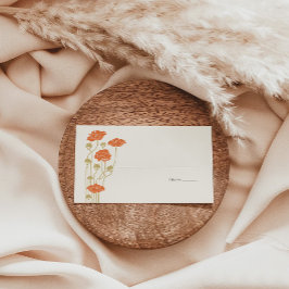 Vintage Jugendstil-Platzkarte Platzkarte