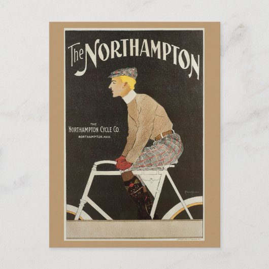 Vintage Jugendstil Postkarte (Vorderseite)