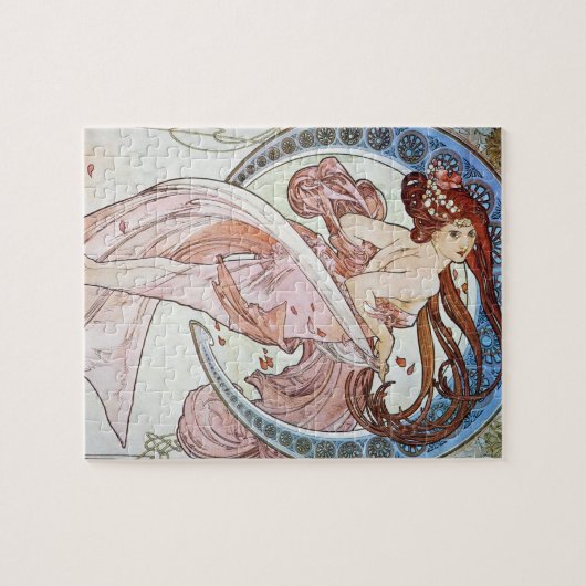 Vintage Jugendstil Puzzle (Horizontal)