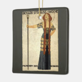 Vintage Jugendstil Richard Strauß-Woche, München Keramikornament (Links)