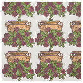 Vintage Jugendstil-Rose Stoff (Muster)