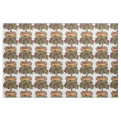 Vintage Jugendstil-Rose Stoff (Fat Quarter (45,7 x 55,9 cm))