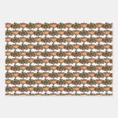 Vintage Jugendstil-Rosebustapete Geschenkpapier Set (Vorderseite 3)