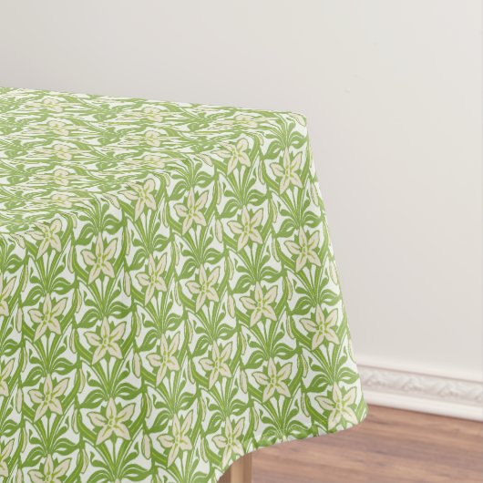 Vintage Jugendstil-Schneeschuhwanderung Tischdecke (Beispiel)