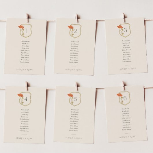 Vintage Jugendstil-Seekarte Einladung