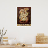 Vintage Jugendstil-Tanz und französischer Tanz Poster (Küche)