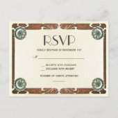 Vintage Jugendstil-UAWG Hochzeit Postkarten I (Vorderseite)