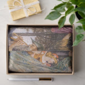 Vintage Jugendstil-vier Jahreszeiten von Walter Cr Seidenpapier (Geschenk)