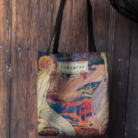 Vintage Jugendstil Wunderschöne Meerjungfrau Perso