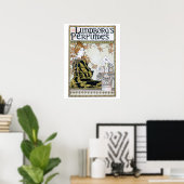 Vintage Jugendstilparfümwerbung Poster (Heimbüro)