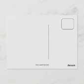 Vintage Jugendstilparfümwerbung Postkarte (Rückseite)