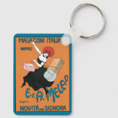 Vintage Jugendzeitschrift Magazzini Italiani von C Schlüsselanhänger (Rückseite)