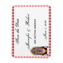 Vintage Jukebox der 50er Jahre Save the Date