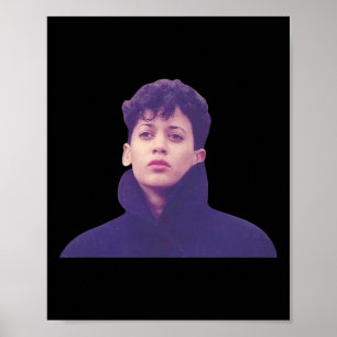 Vintage junge Kamala Harris 80er Retro-Foto 2024 F Poster