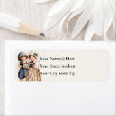 Vintage junge Mädchen mit Weihnachtsspielzeug (Insitu)