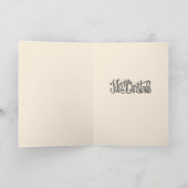 Vintage Jungen-u. Feiertagskarte (Innenseite)