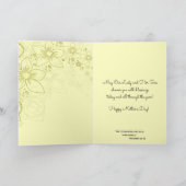 Vintage Jungfrau Mary Fatima Jesus Religious Karte (Innenseite)